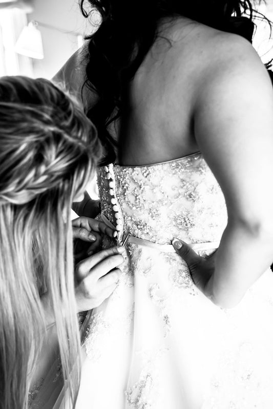 Things to Be Mindful Of When Altering Your Wedding Dress (If You Plan to Sell It After) - Loved Twice Bridal