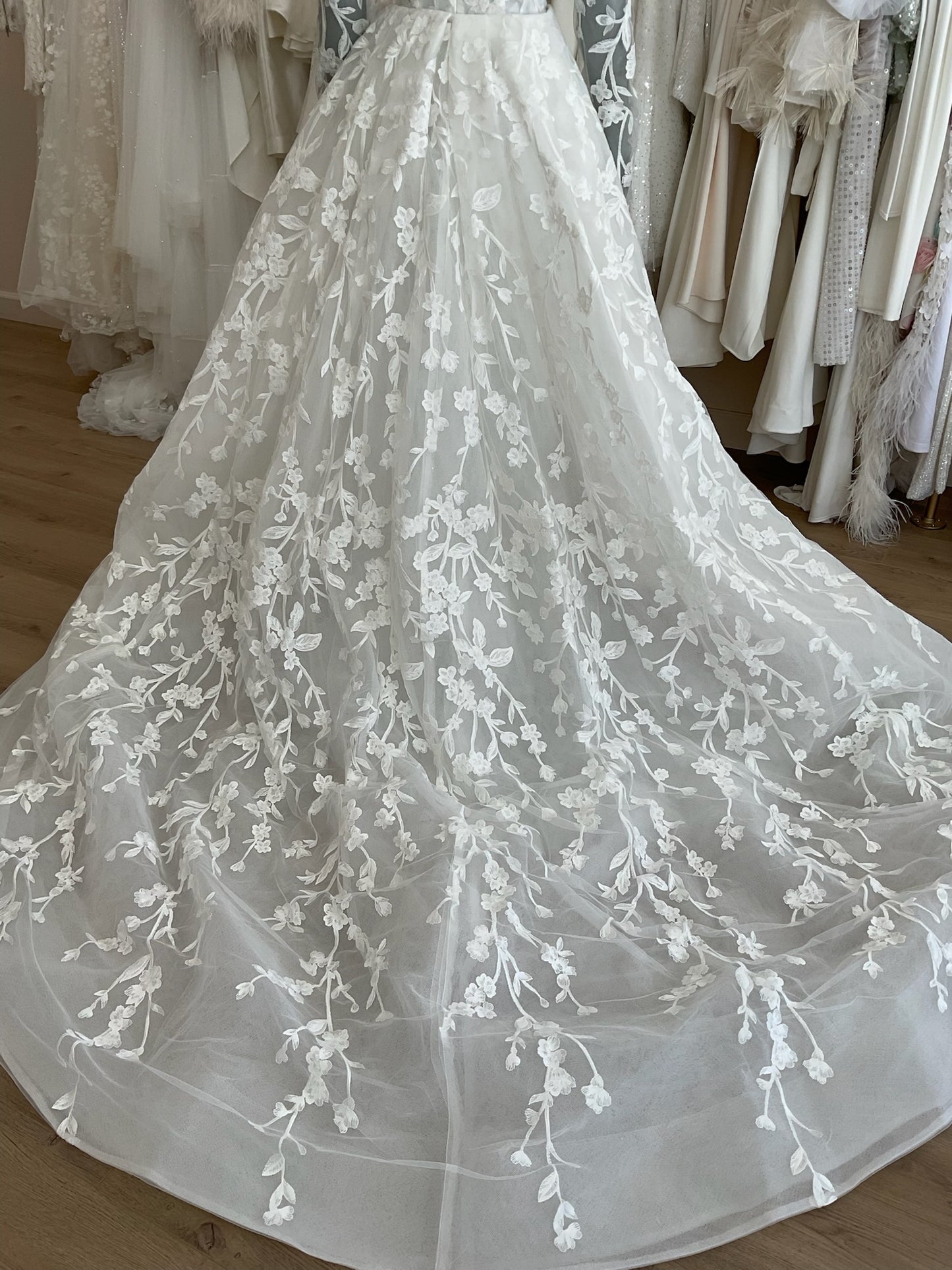 Blue Willow by Anne Barge - Millie w/ Overskirt (14)
