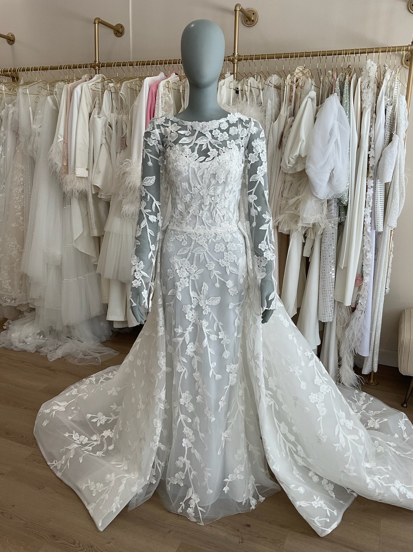 Blue Willow by Anne Barge - Millie w/ Overskirt (14)