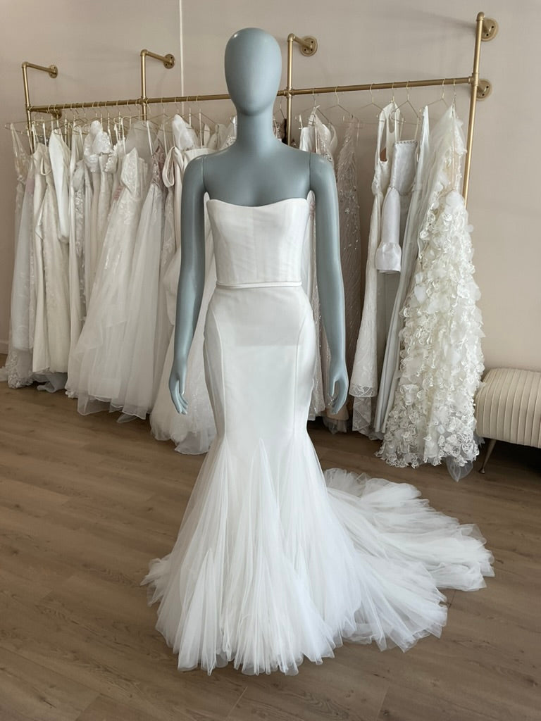 Paolo Sebastian - Paneled Fishtail Gown (6)