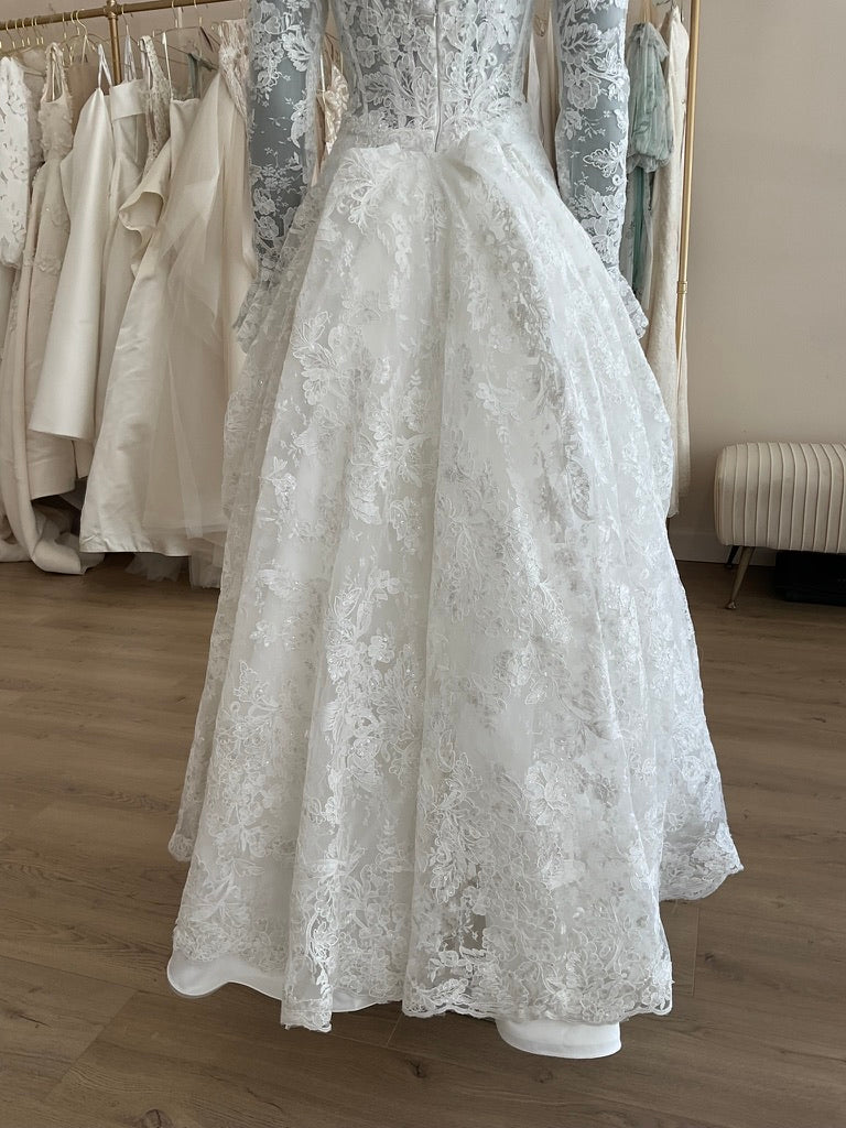 Jinza Couture - Custom Lace Ballgown (6)