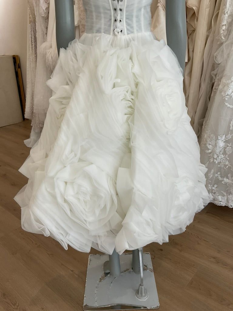 Milla - A-Line Tulle Midi Formal Occasion Dress (4)