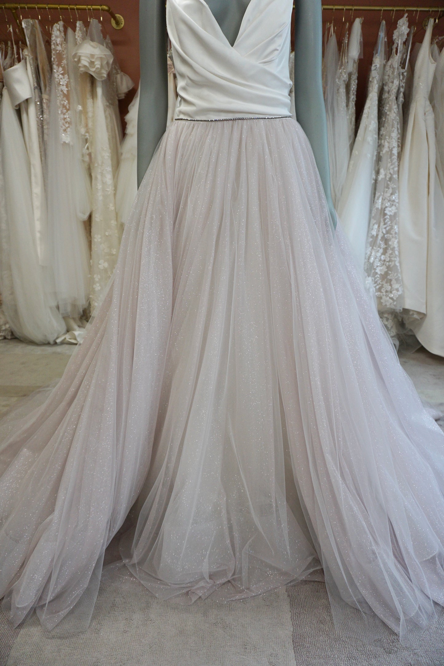 Blush by Hailey Paige - Olympia (modified)