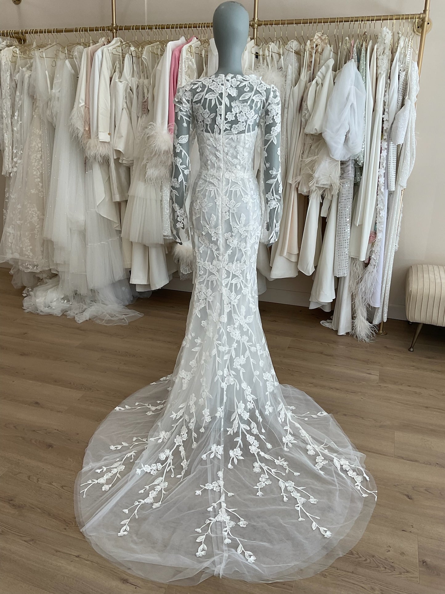 Blue Willow by Anne Barge - Millie w/ Overskirt (14)