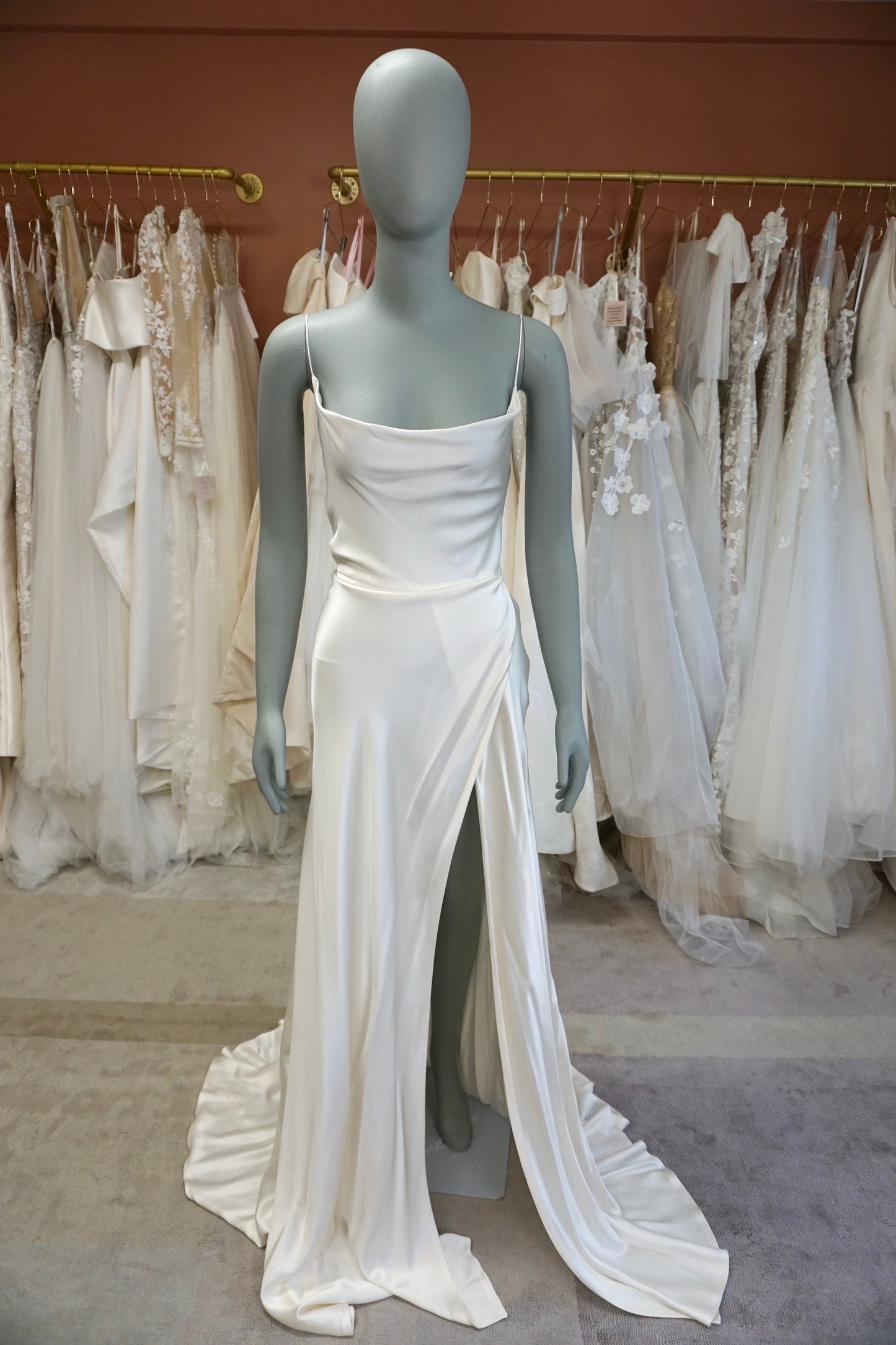 Markarian - Vesta Satin Wrap Dress