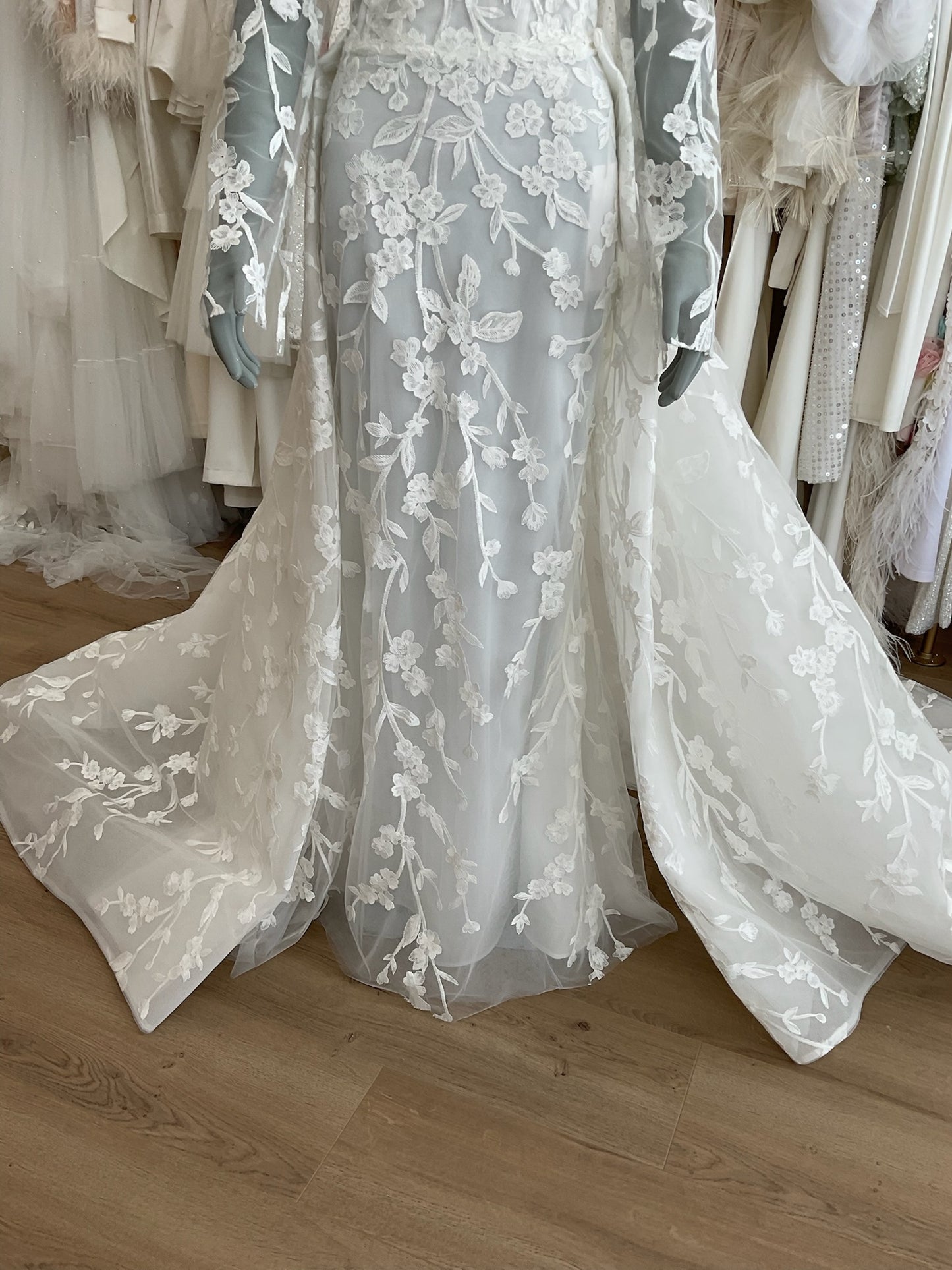 Blue Willow by Anne Barge - Millie w/ Overskirt (14)