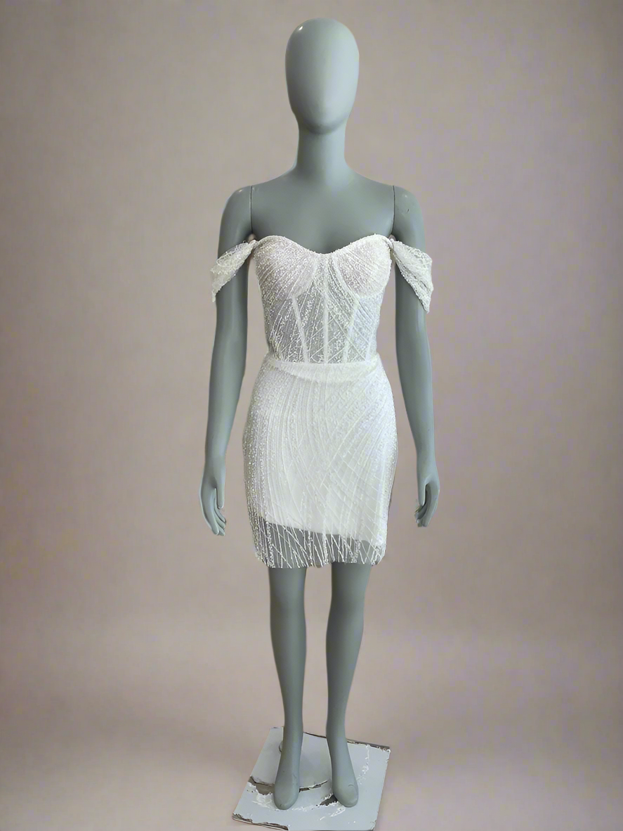 tara holiday dress Lauren Mini l Sample Wedding l Los Angeles Prestige outfit