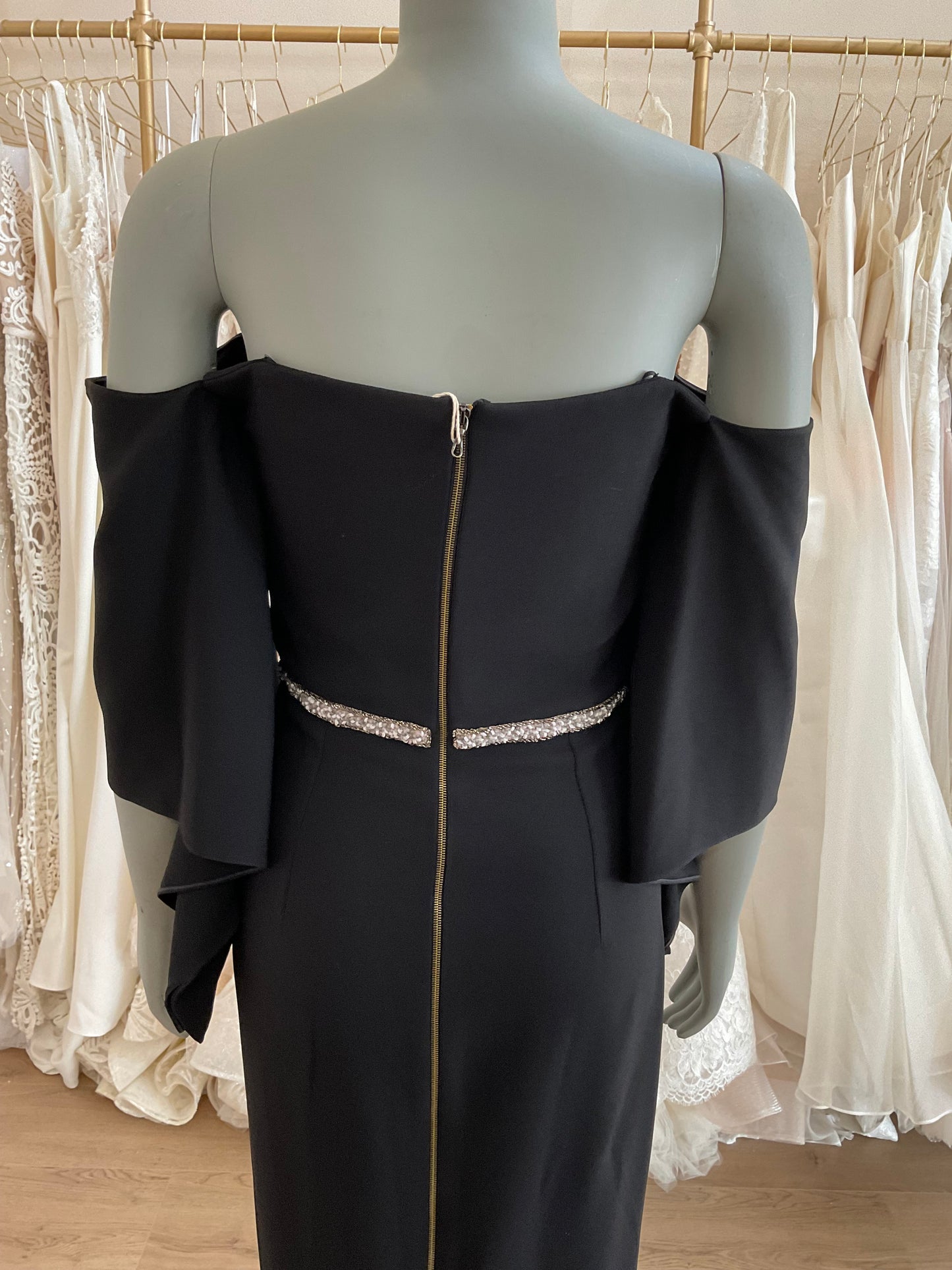 Roland Mouret - Off the Shoulder Long Dress