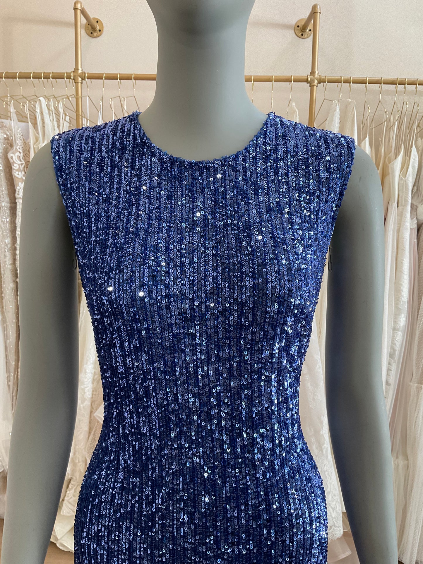 Naeem Khan - Beaded Fringe Sequin Mini Dress