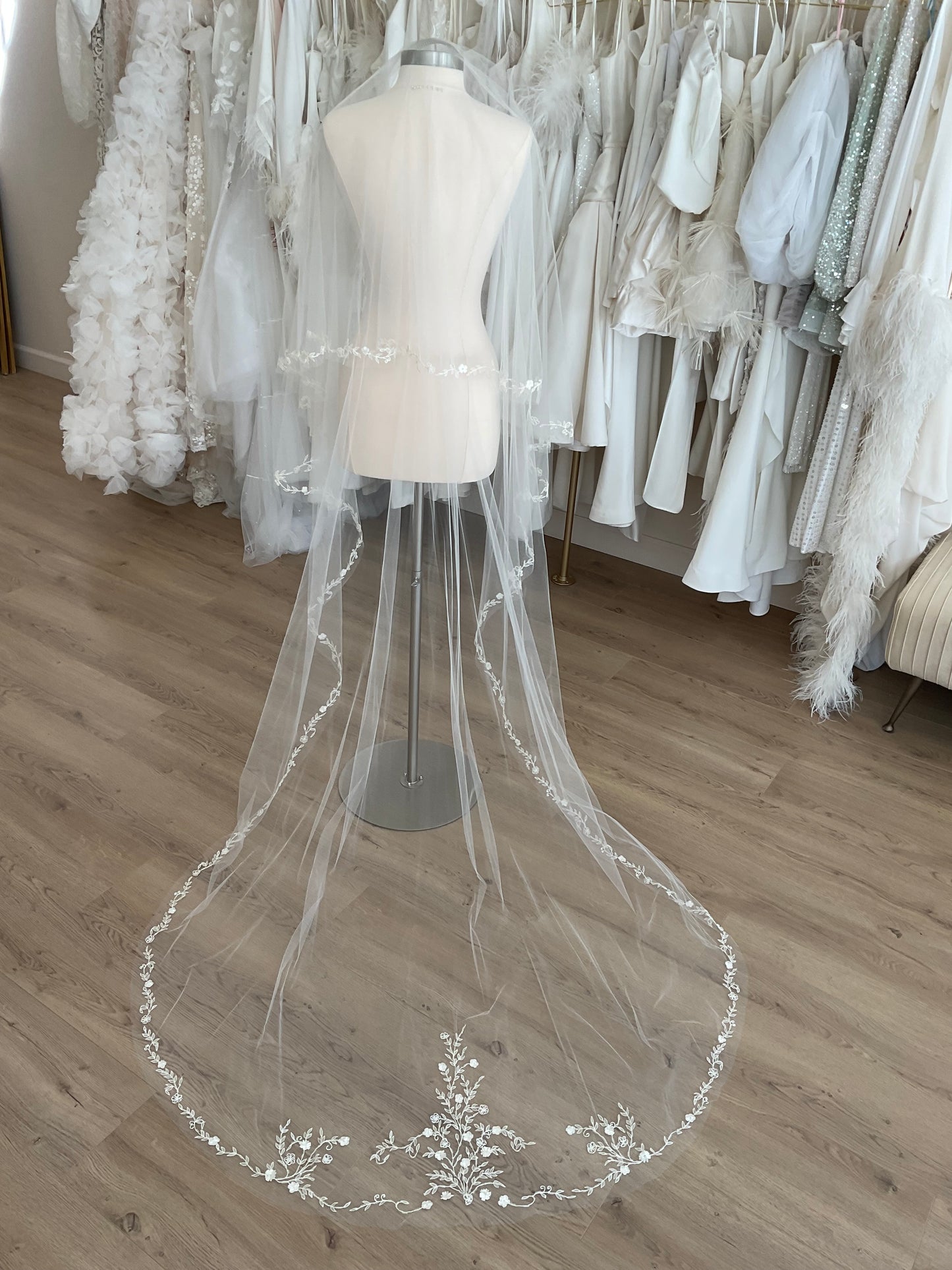 Temperly London - Double Layer Chapel Veil