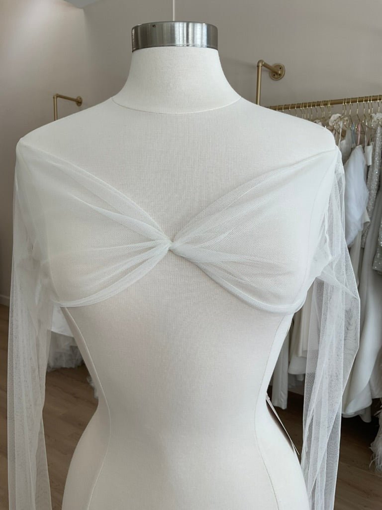 Alexandra Grecco - Bleeker Bolero (12)Toppers/BolerosIvory