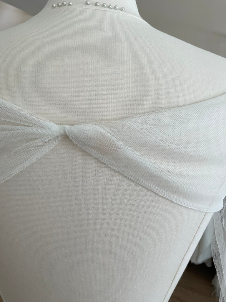 Alexandra Grecco - Bleeker Bolero (12)Toppers/BolerosIvory