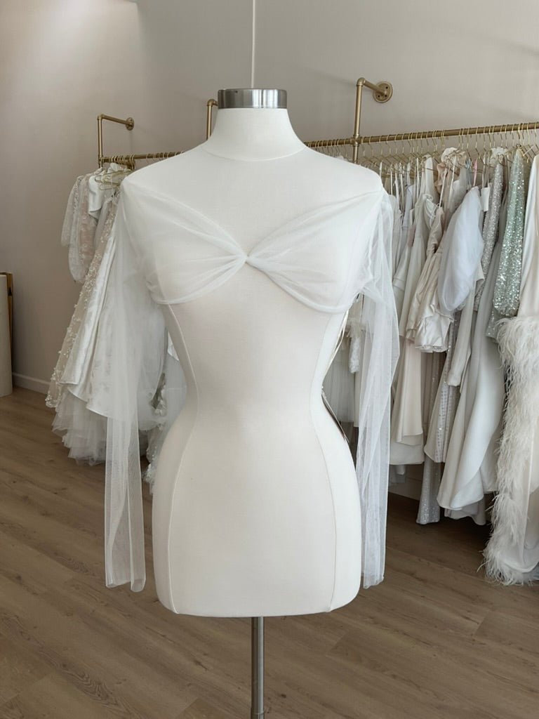 Alexandra Grecco - Bleeker Bolero (12)Toppers/BolerosIvory