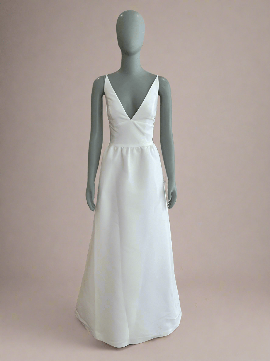 Amsale - Kels (10) l Sample Little White Dress l Los Angeles Amsale - Kels (10) l Sample Little White Dress l Los Angeles
