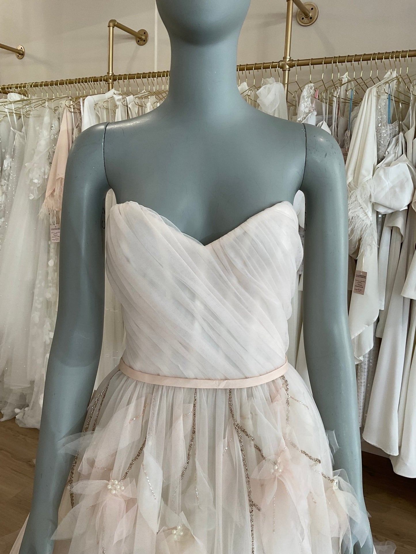 Amsale - Zora w/veil (10)Wedding DressesBlush