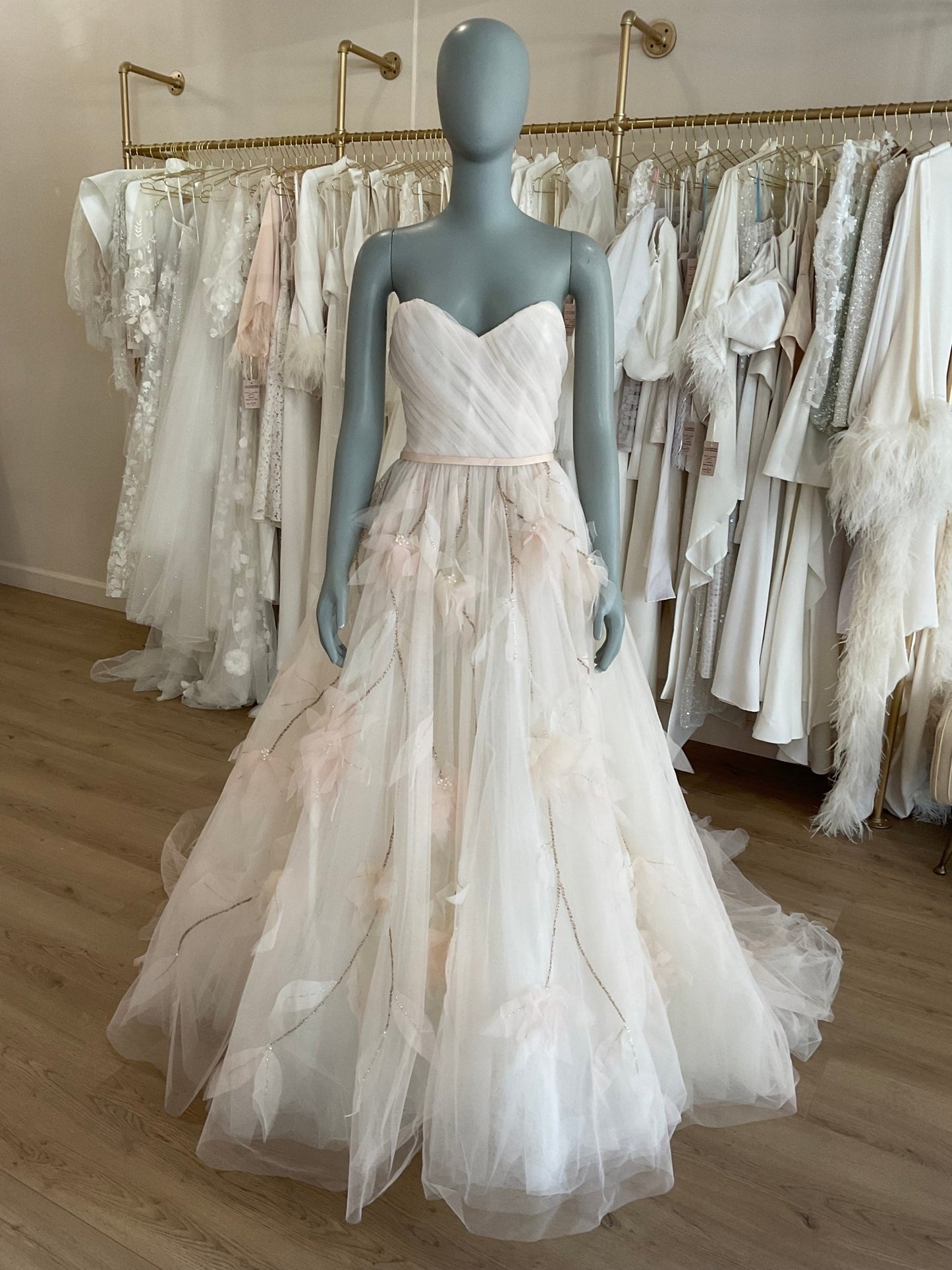 Amsale - Zora w/veil (10)Wedding DressesBlush