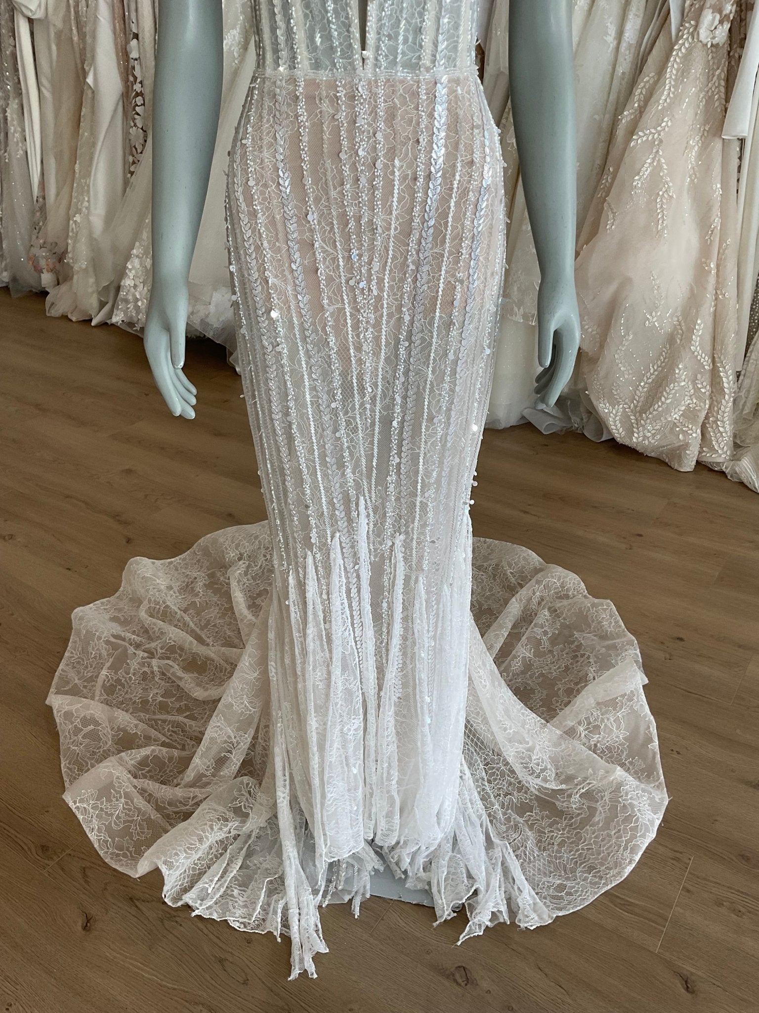 Berta 22 - P110 (4)Wedding DressesIvory/Nude