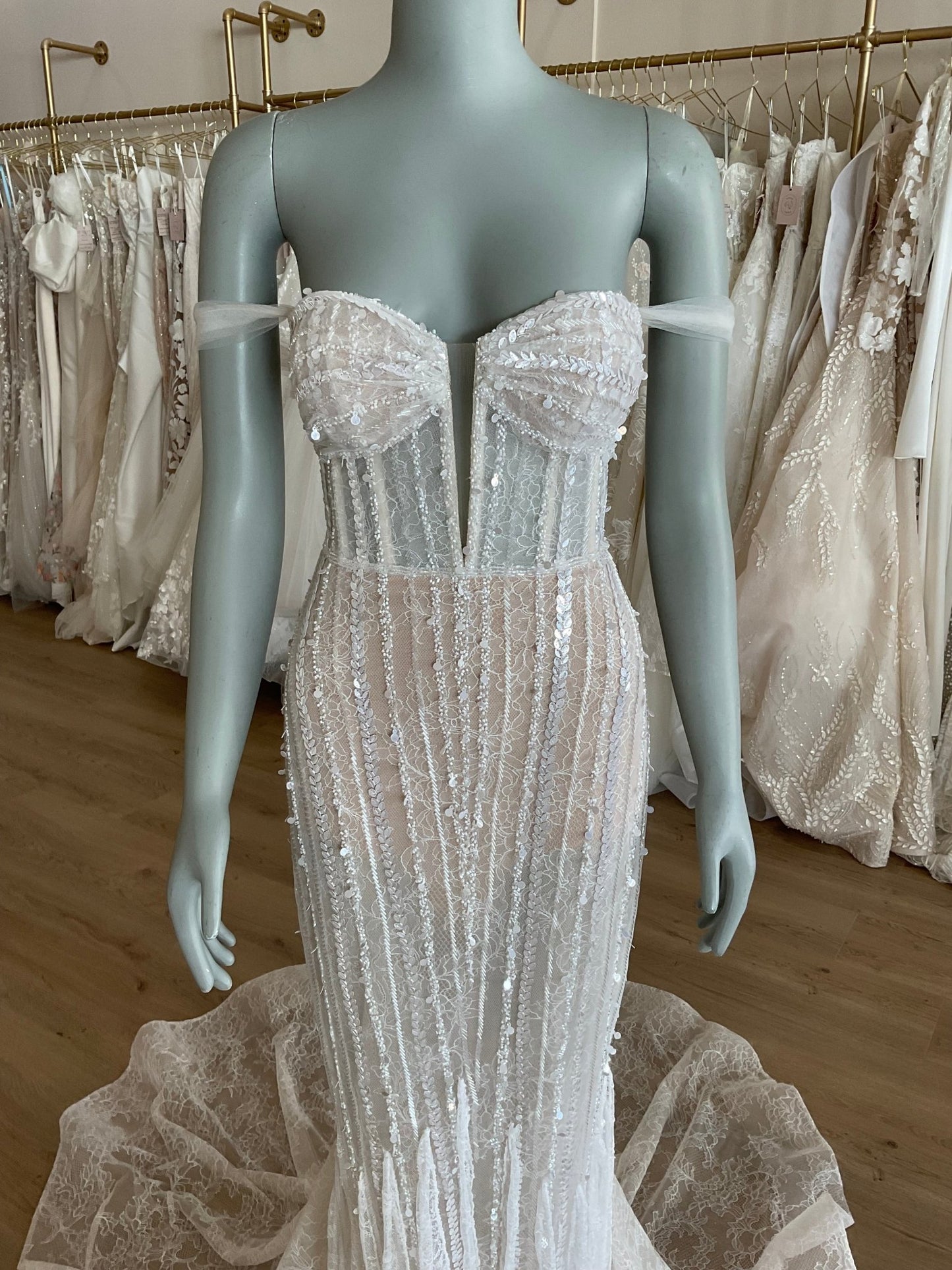 Berta 22 - P110 (4)Wedding DressesIvory/Nude