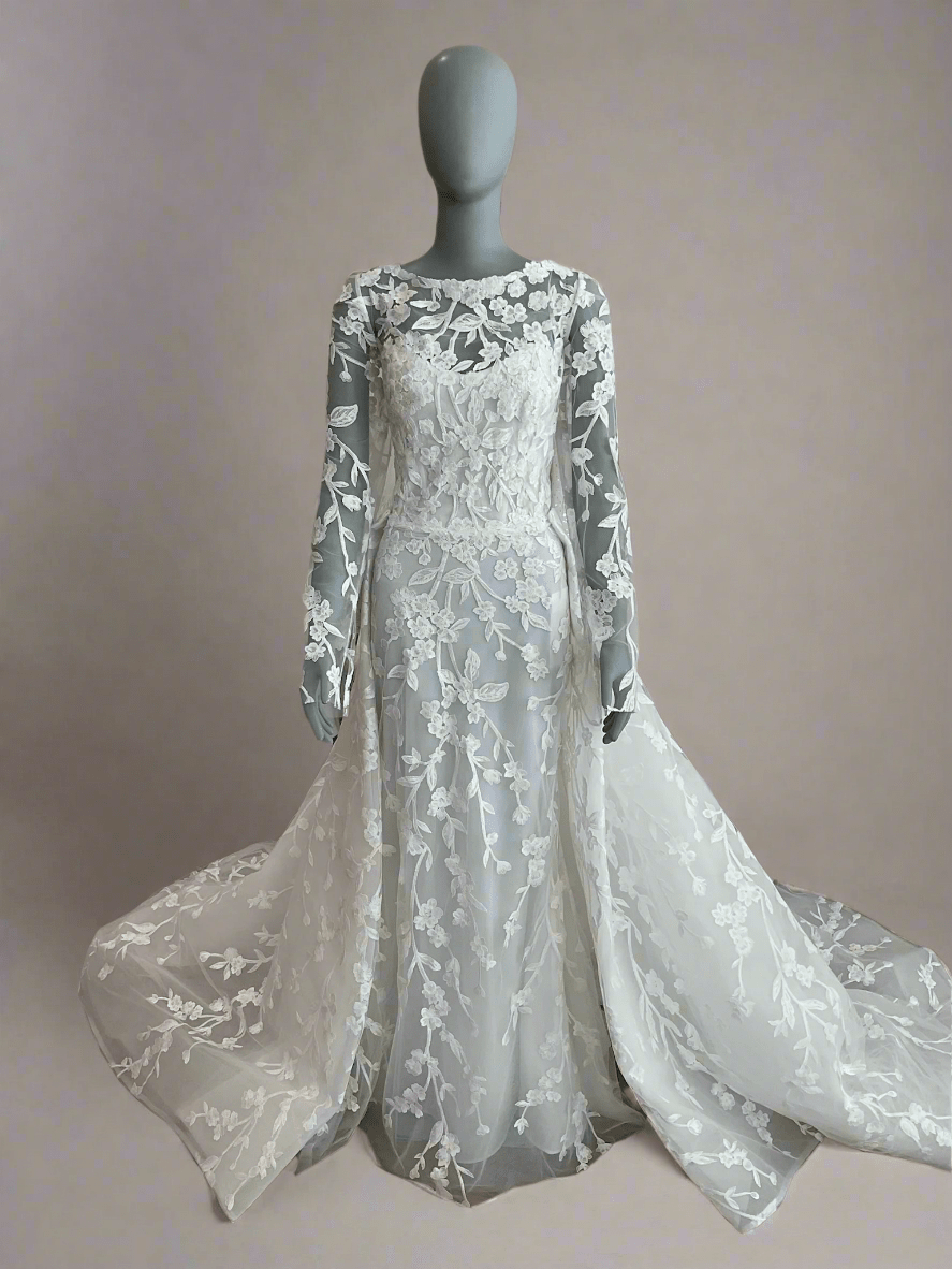 Blue Willow by Anne Barge - Millie w/ Overskirt (14)Wedding Dresses14