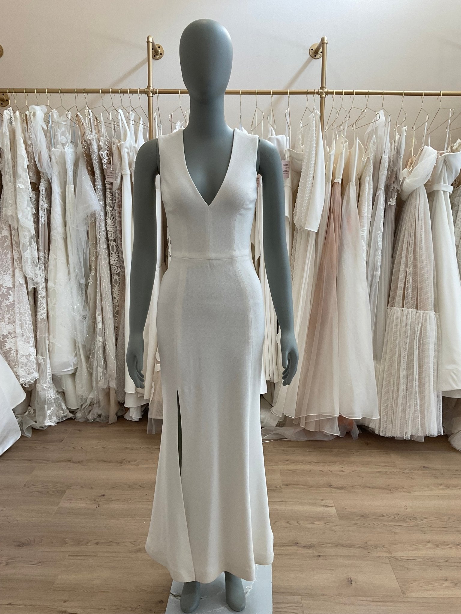 Dress the Population - Sandra Plunge Dress (S) Dress the Population - Sandra Plunge Dress (S)