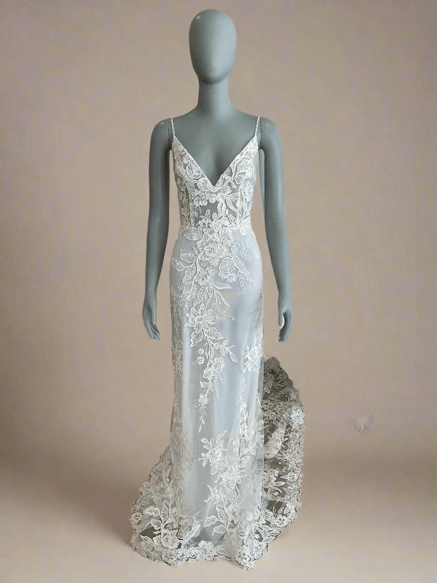 Flora Bridal - Betty (8)Wedding DressIvory