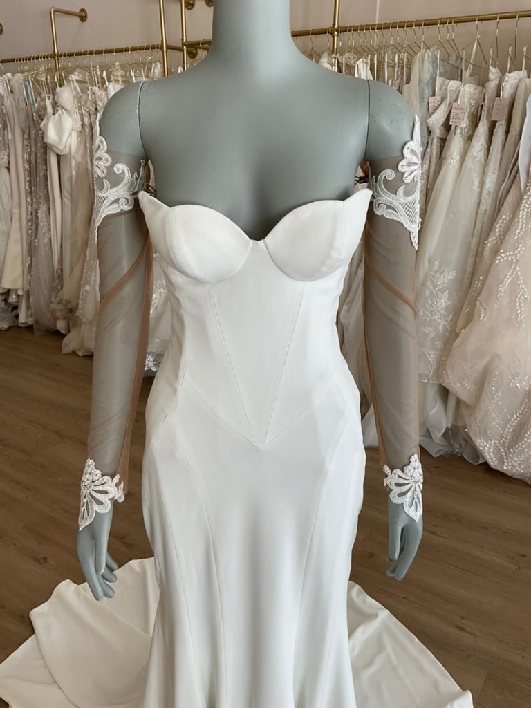 Galia Lahav - Maribel Gloves (8)Bridal AccessoriesNude