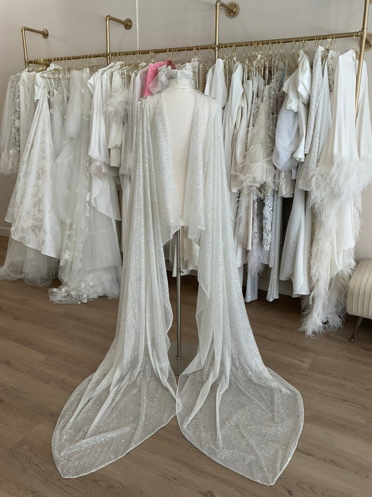 Galia Lahav - Sterling Cape (modified)Capes/ScarvesIvory/Silver