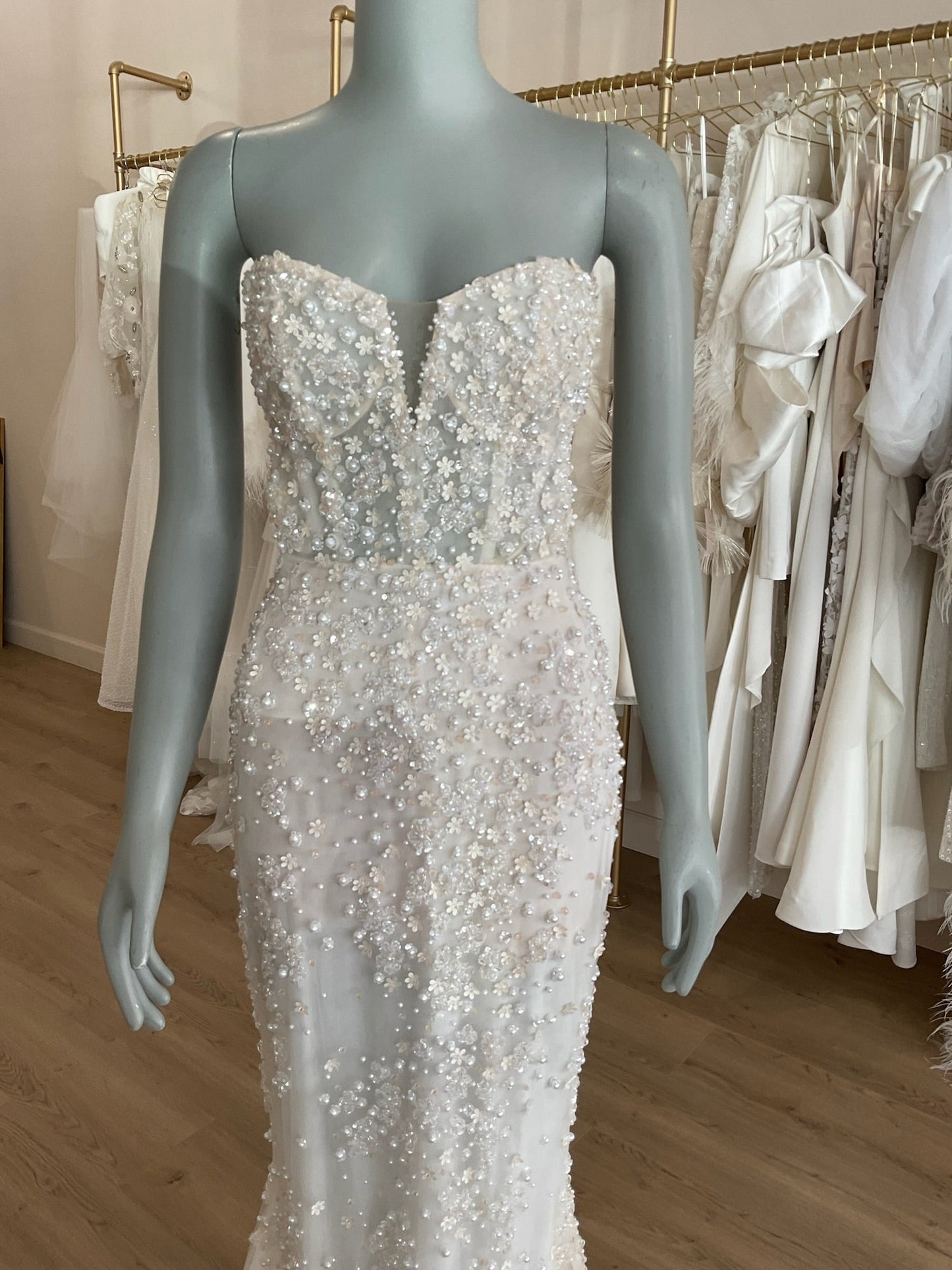 Lee Petra Grebenau - Glow (modified) w/ Overskirt (2)Wedding Dresses2