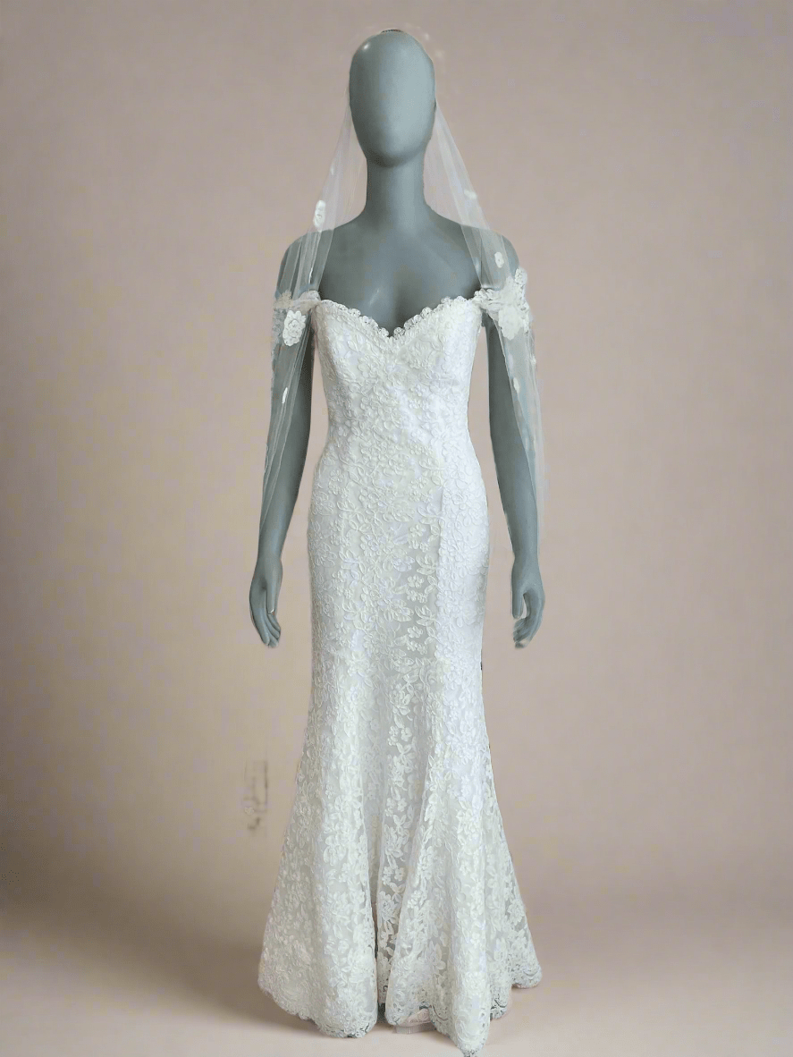 Legends by Romona Keveza - L6104 w/ veil (2)Wedding Dresses2