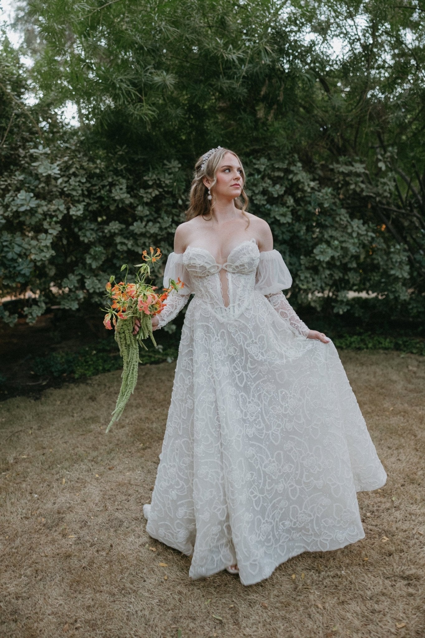 Lian Rokman - Minerva w/ Gloves (8)Wedding Dresses8