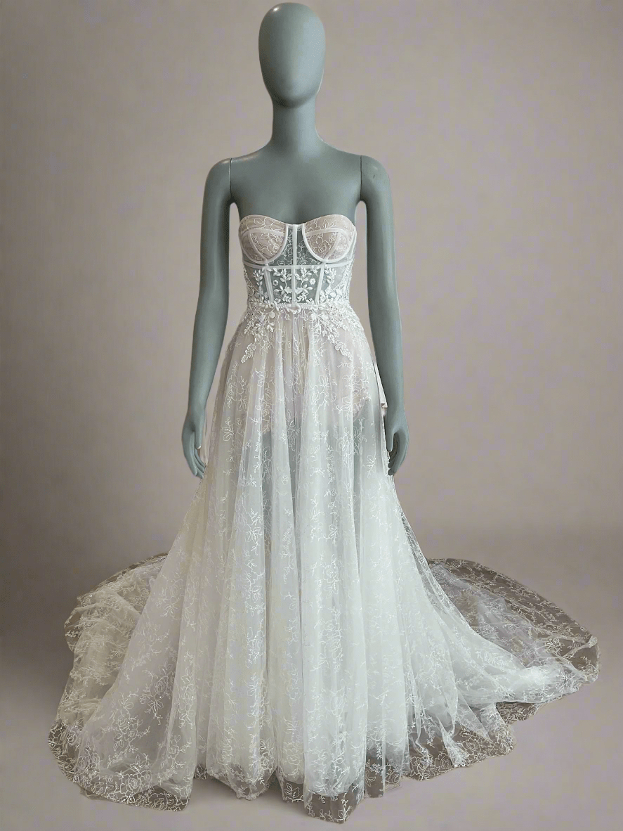 preowned wedding dresses Custom 24 Height Available now Pronovias wedding dress