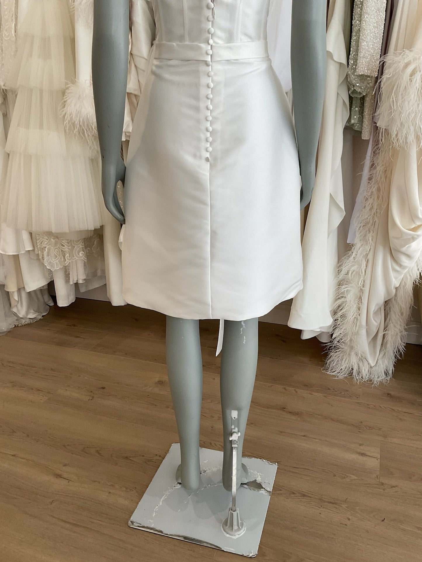 Made With Love - Mya Mini w/Skirt (8)Wedding DressesIvory