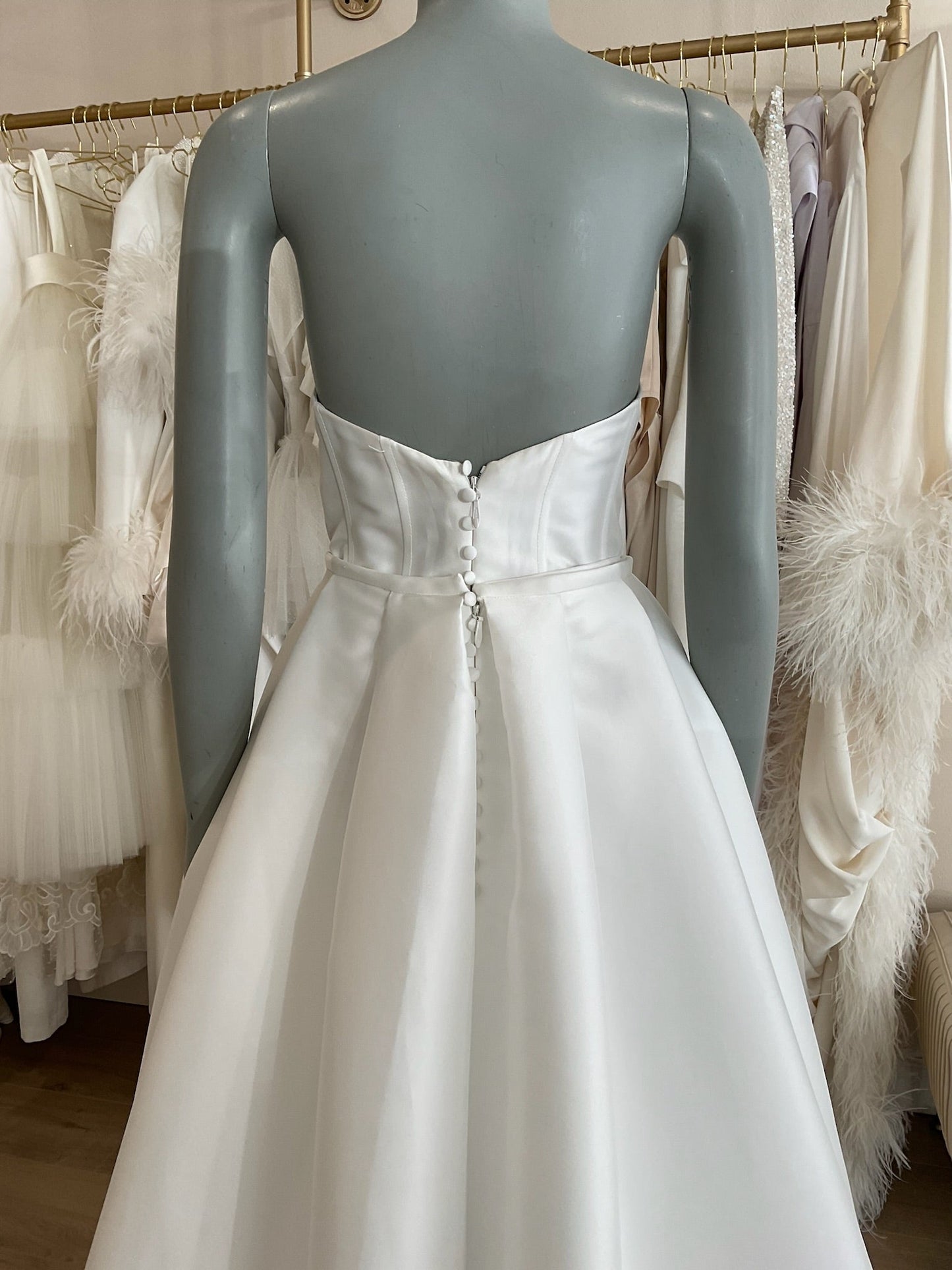 Made With Love - Mya Mini w/Skirt (8)Wedding DressesIvory