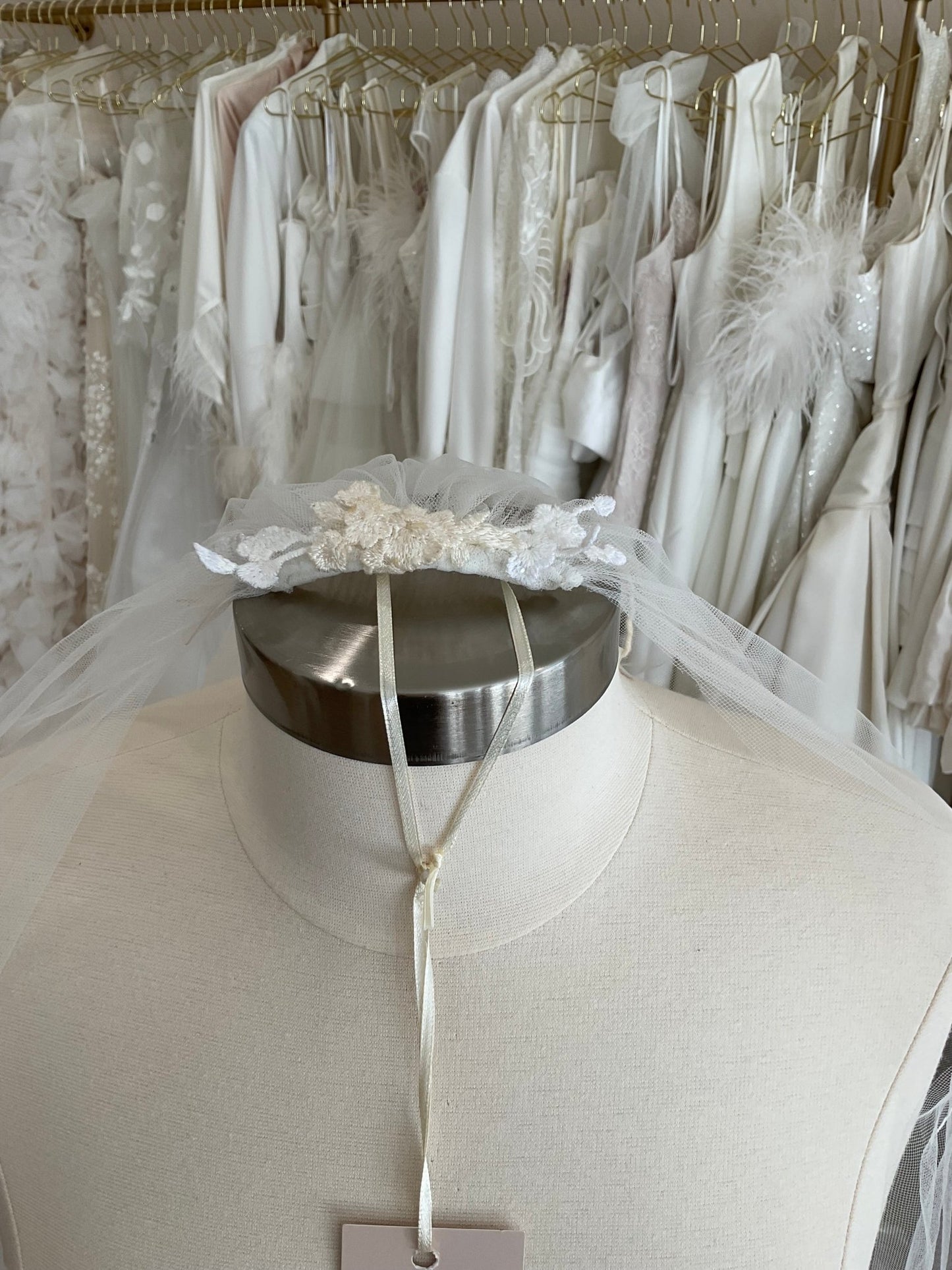 Mira Zwillinger - Mila veilBridal VeilsIvory