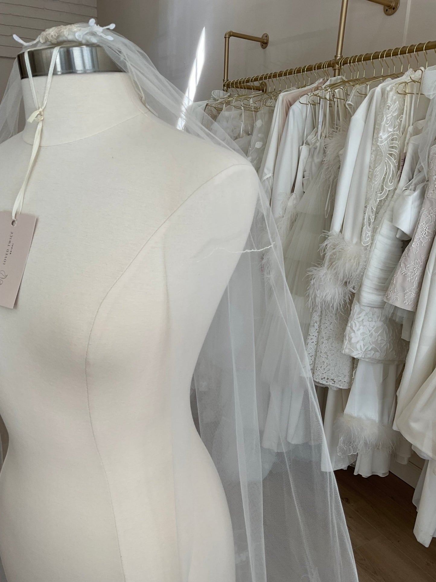 Mira Zwillinger - Mila veilBridal VeilsIvory