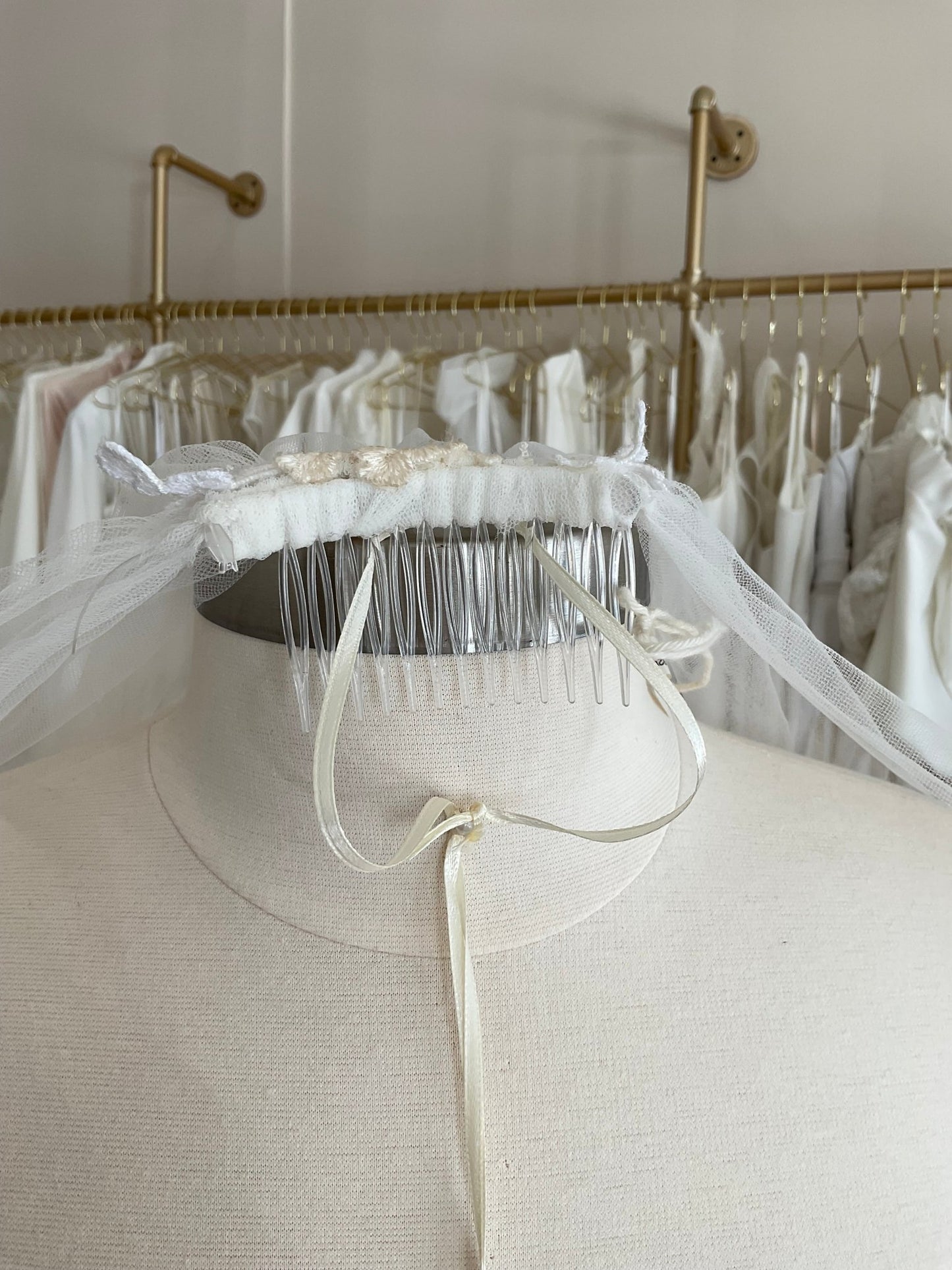 Mira Zwillinger - Mila veilBridal VeilsIvory