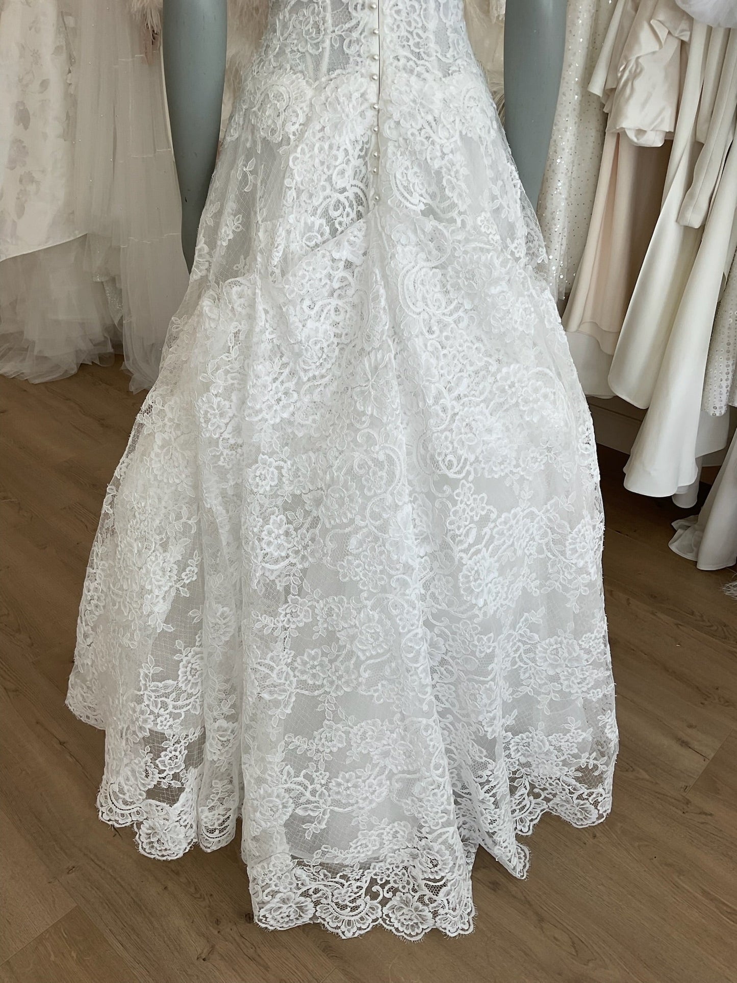 Monique Lhuillier - Fleur di Lis (2) w/veilWedding Dresses2