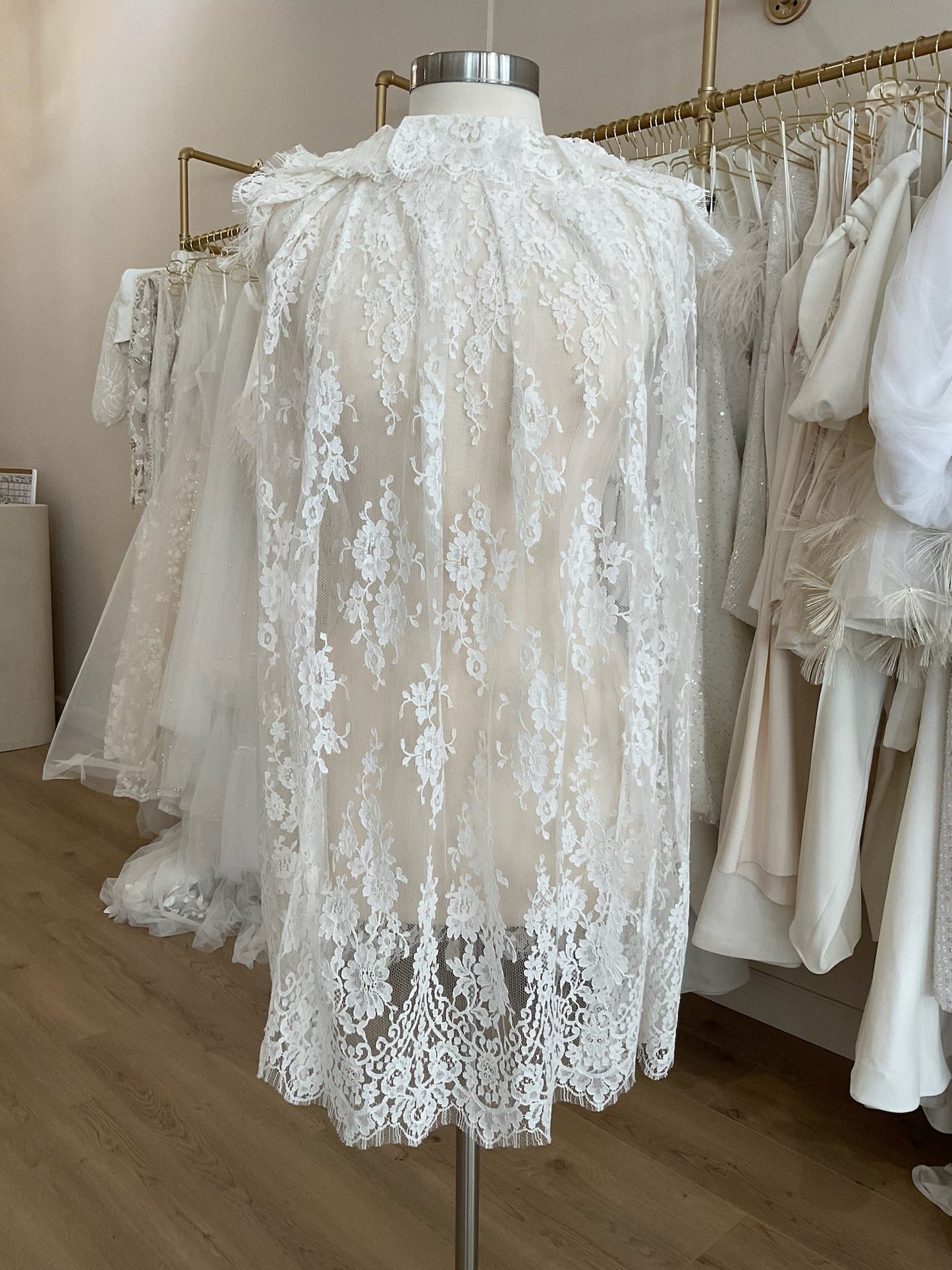 Ritual Unions - Mellow Cape (8)Bridal AccessoriesIvory