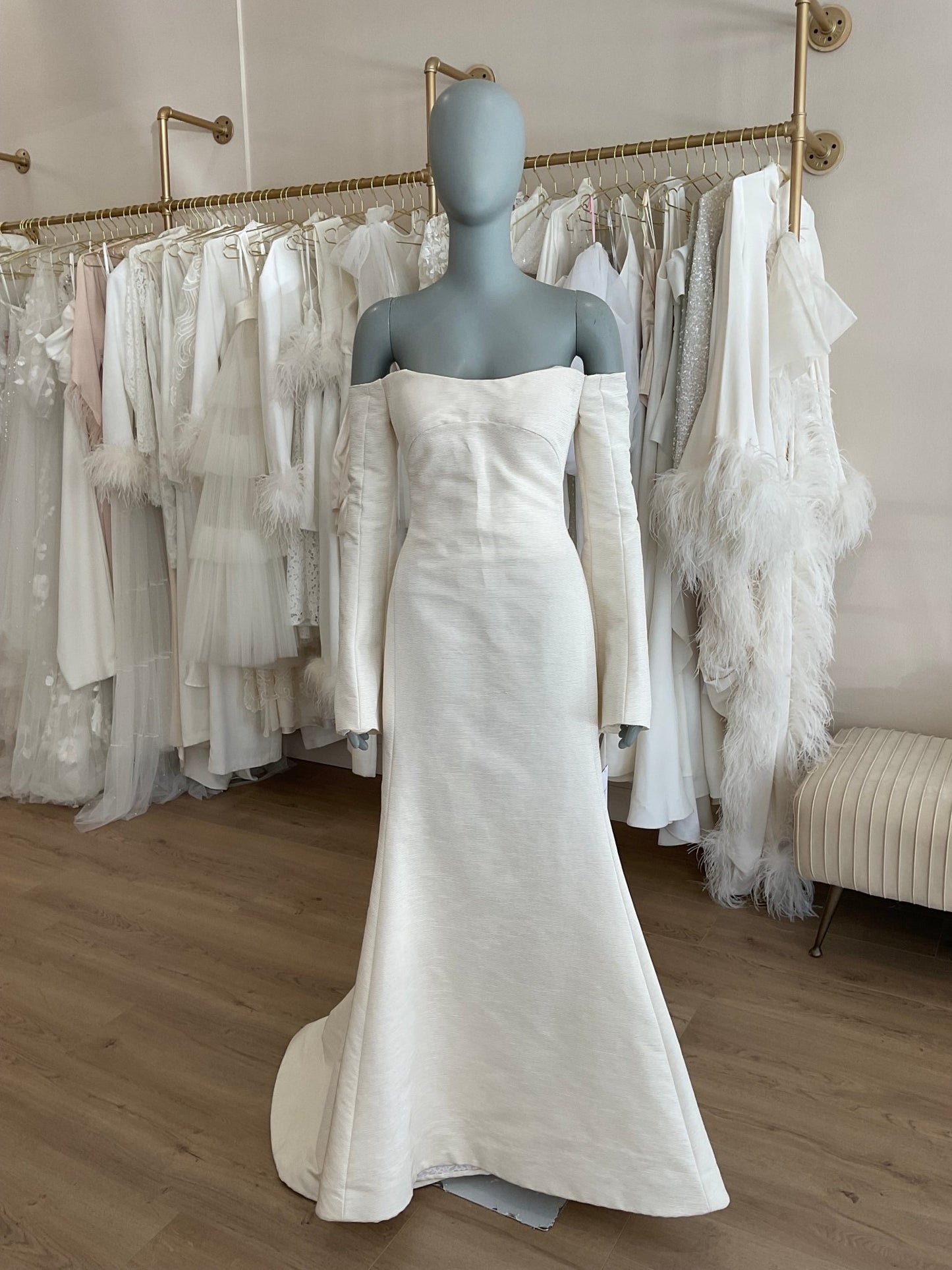 Steven Birnbaum Bridal - Solange w/cape (6)Wedding Dresses6