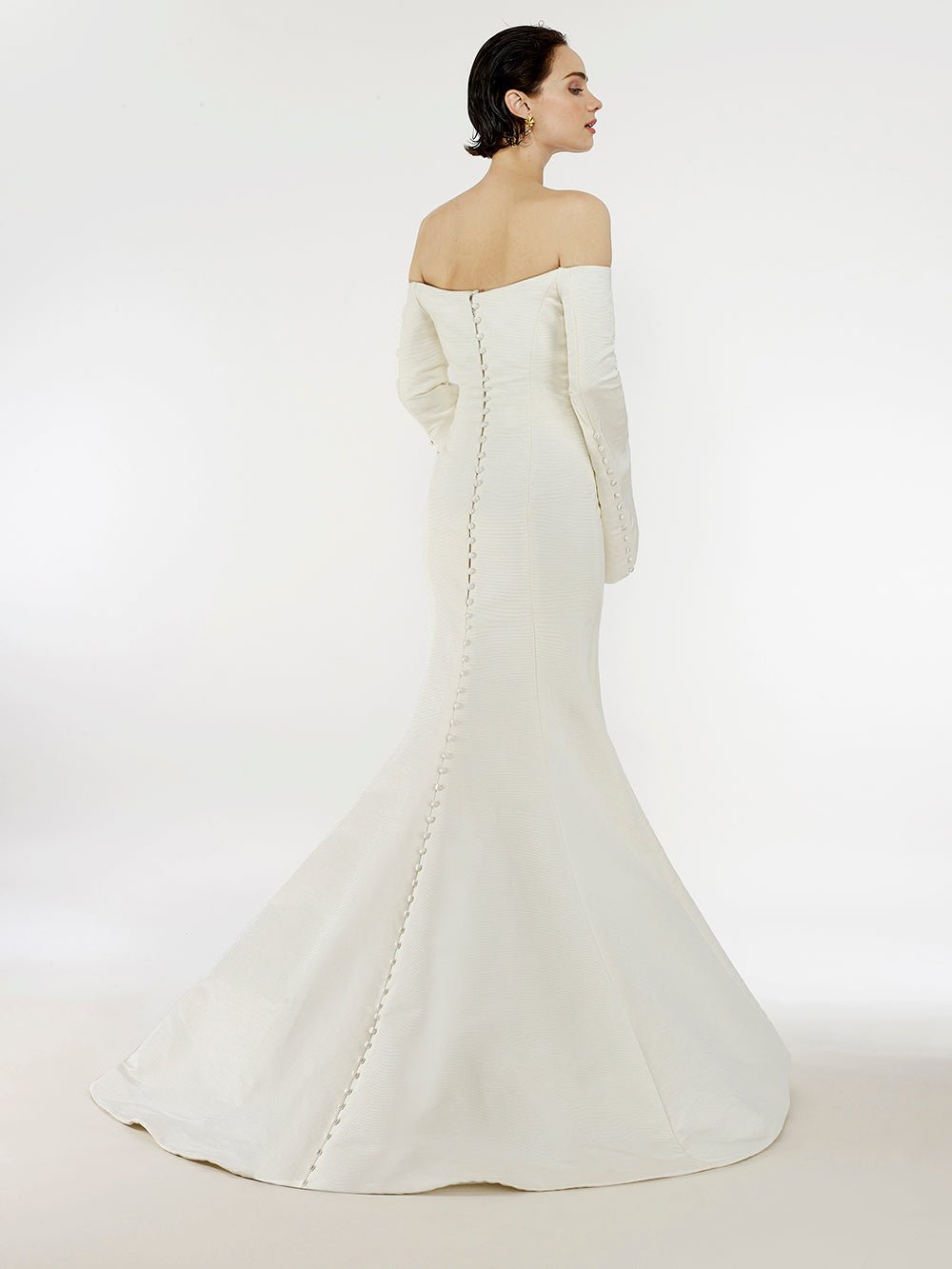 Steven Birnbaum Bridal - Solange w/cape (6)Wedding Dresses6