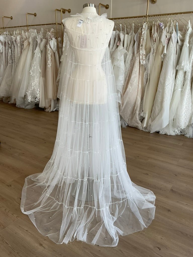 Untamed Petals - Rosey Pearl High Collar Gown (L)Bridal EventsL