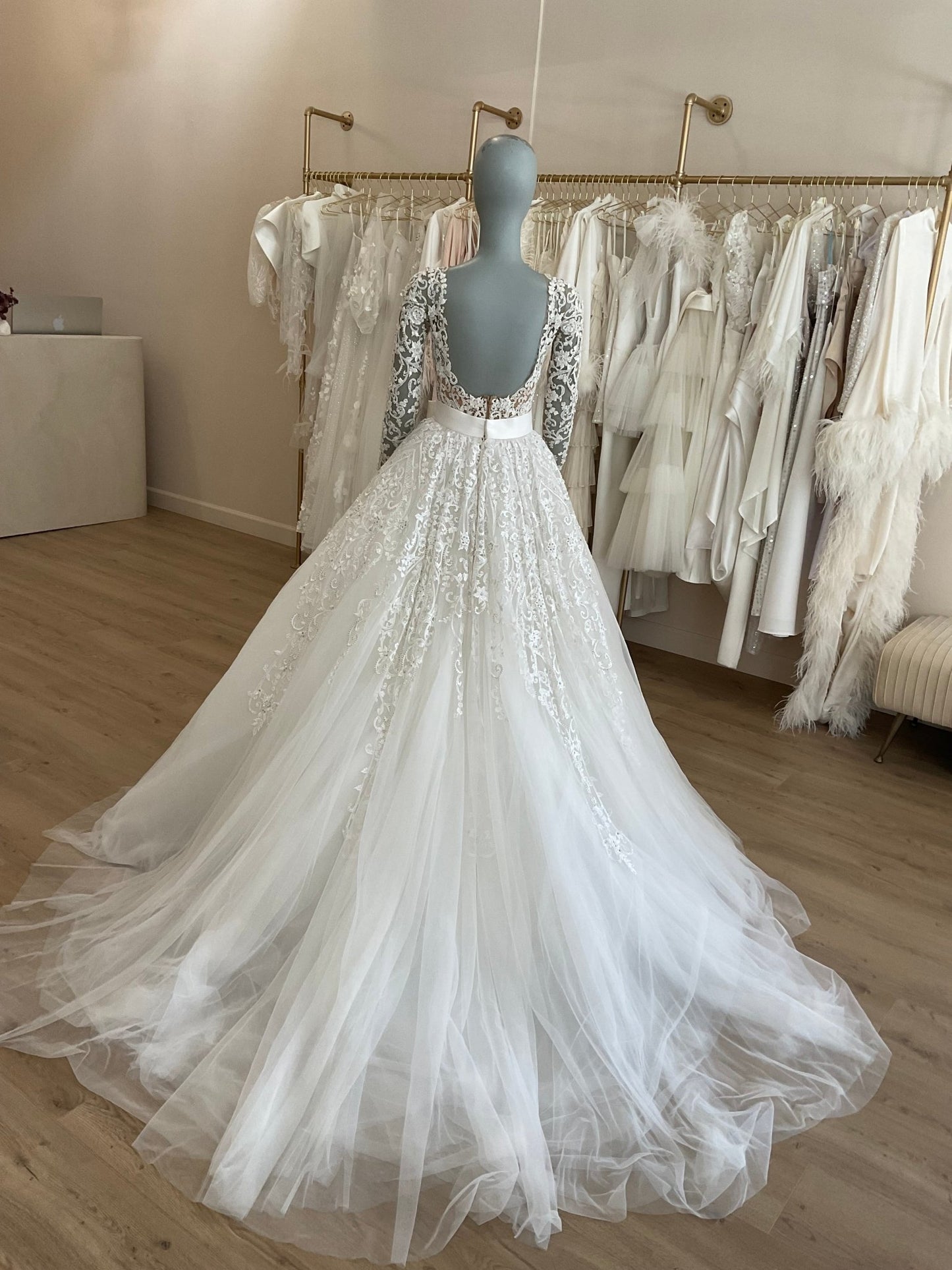 Zuhair Murad - Penny w/ overskirt & veil (4)Wedding Dresses4