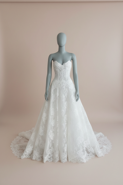 Monique Lhuillier - Fleur de Lis w/ jacket (8)