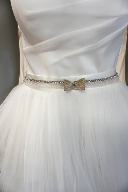 Inbal Dror - Beaded Belt with Bow