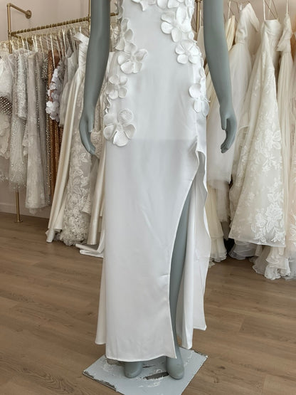 JW Pei - Floral Embroidered Long Dress (14)