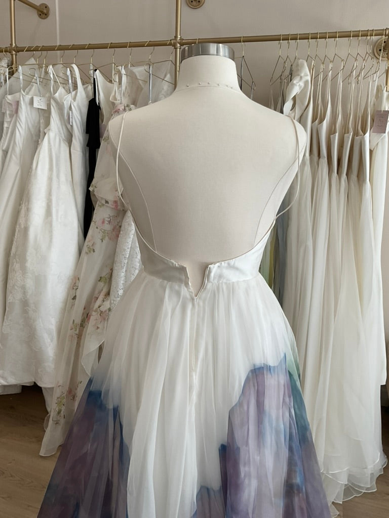 Leanne Marshall - Gabrielle Hand-Dyed Teal/Purple/Blue (14)