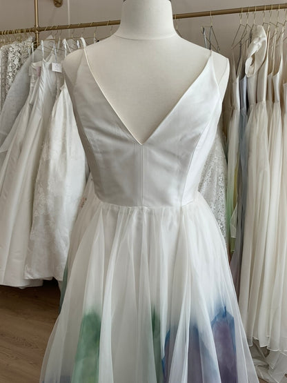 Leanne Marshall - Gabrielle Hand-Dyed Teal/Purple/Blue (14)