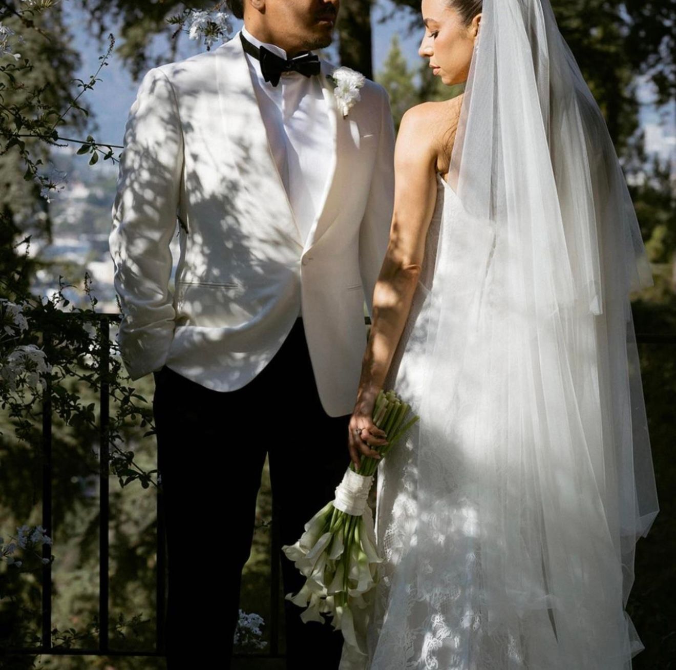 Liz Martinez veil  - Silk Tulle Cathedral veil