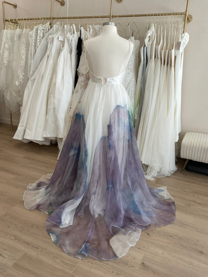 Leanne Marshall - Gabrielle Hand-Dyed Teal/Purple/Blue (14)