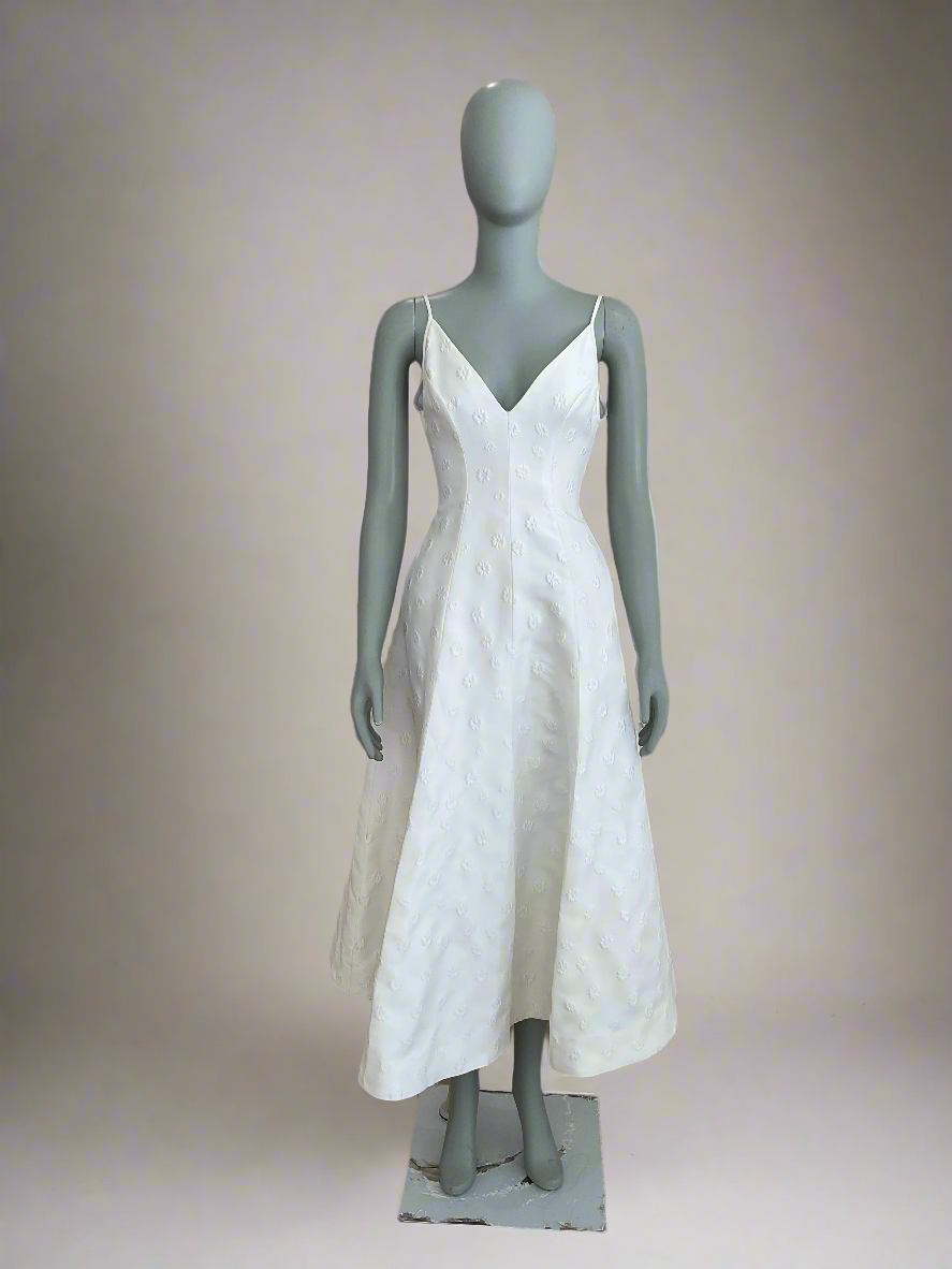 Lela Rose - Daisy Jacquard Midi dress (4)